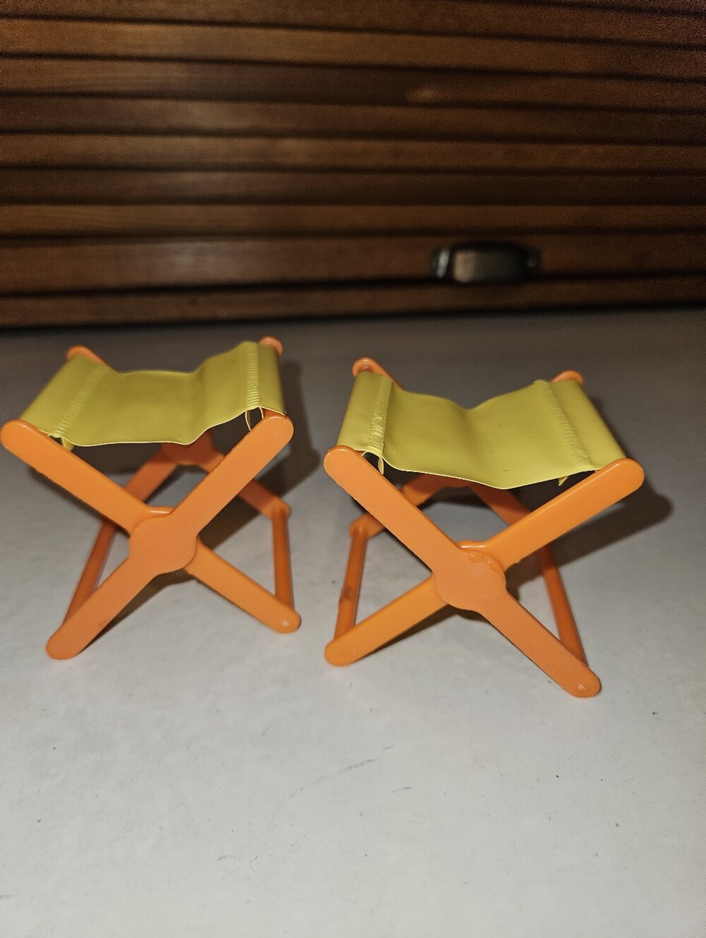1970s Barbie Foldable Camping Chairs